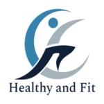 healthy and fit android application logo